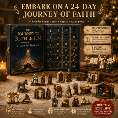 🎉🇺🇸 Limited Edition! 🔥 Only 250 Available! 🌟The Journey to Bethlehem Advent Calendar 2026（upsell）