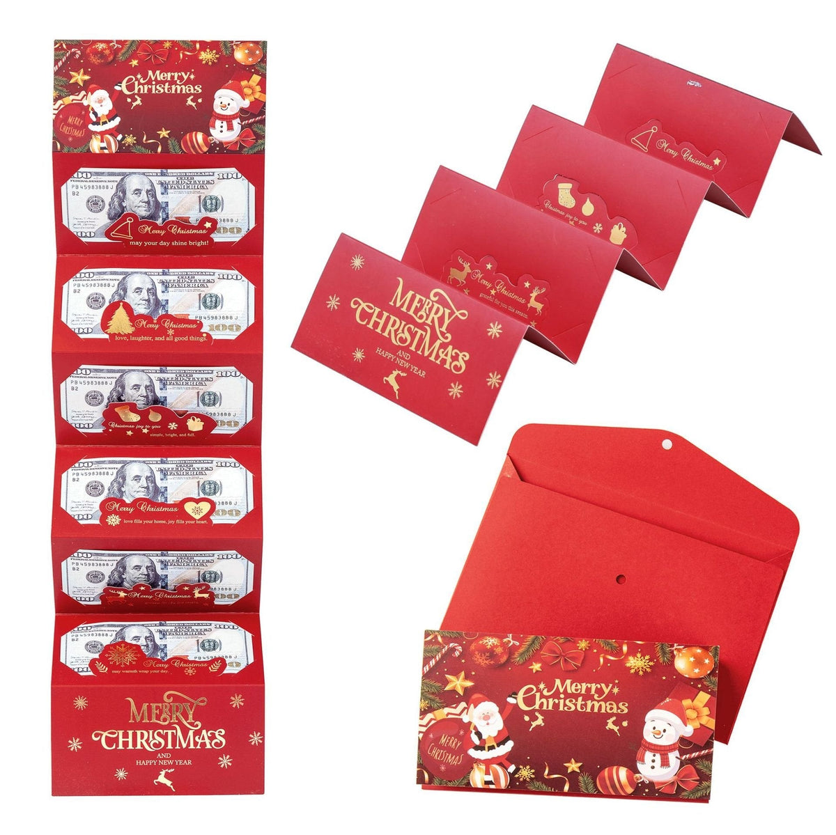 🏆Flash Sale⚡ 50K+ SOLD! Almost Gone-🎅💸Christmas Cash Gift Envelope– A creative way to give cash this Christmas.