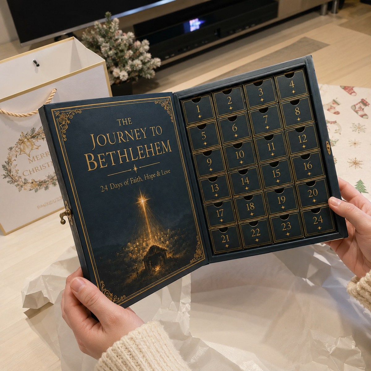 🎉Limited Edition! 🔥 Only 250 Available! 🌟The Journey to Bethlehem Advent Calendar 2026