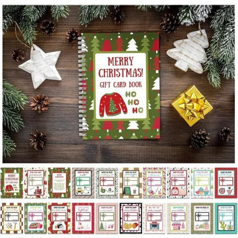 🎄 Christmas Gift Card Book — The Little Gift That Makes Christmas Extra Special 🎁