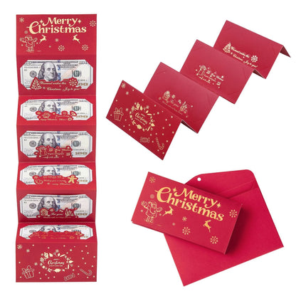 🏆Flash Sale⚡ 50K+ SOLD! Almost Gone-🎅💸Christmas Cash Gift Envelope– A creative way to give cash this Christmas.
