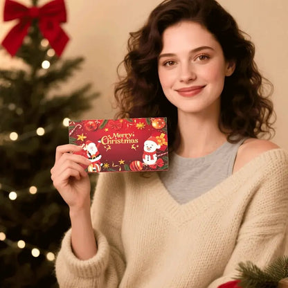 🏆Flash Sale⚡ 50K+ SOLD! Almost Gone-🎅💸Christmas Cash Gift Envelope– A creative way to give cash this Christmas.